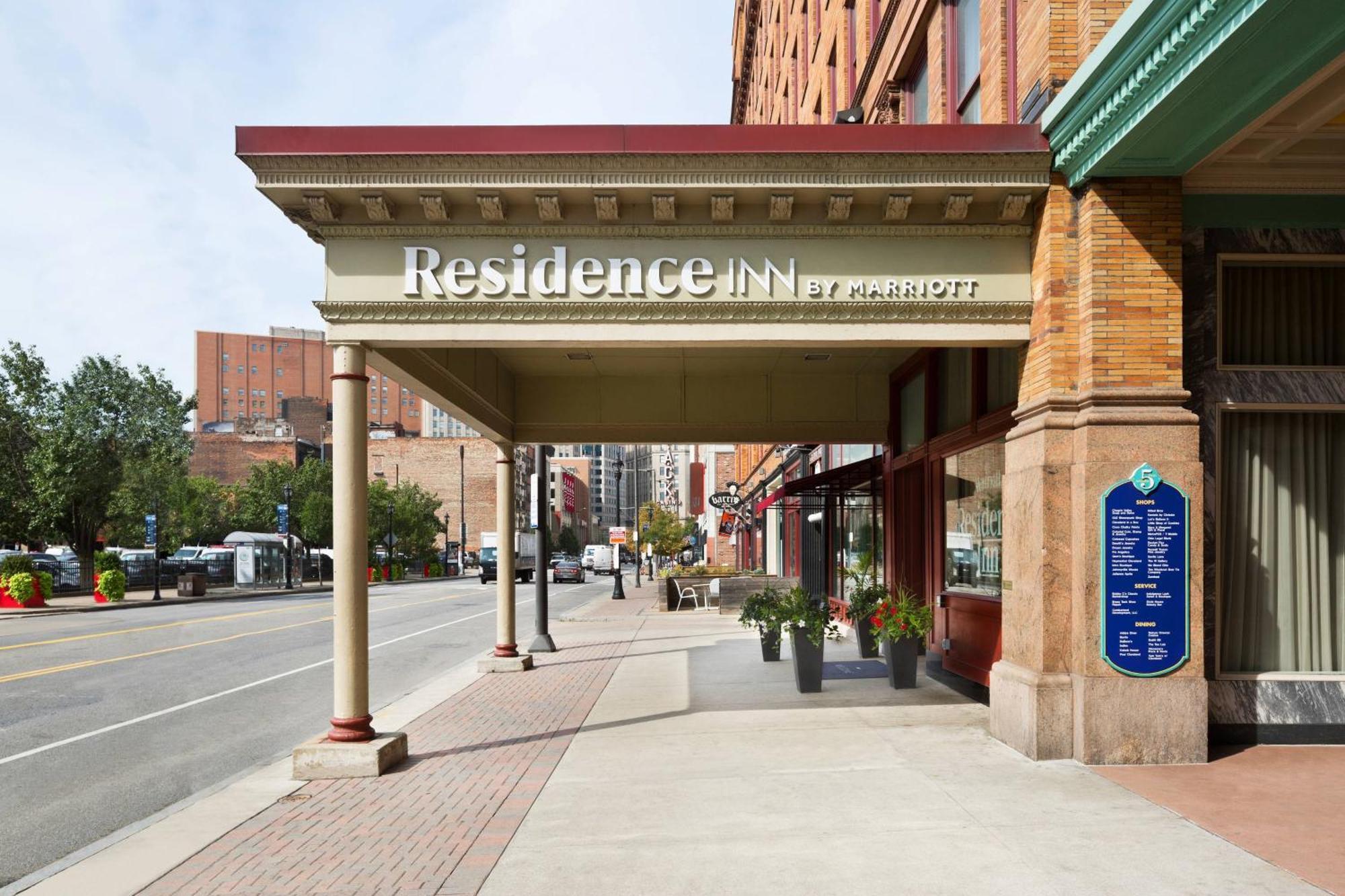 Residence Inn By Marriott Cleveland Downtown Eksteriør billede